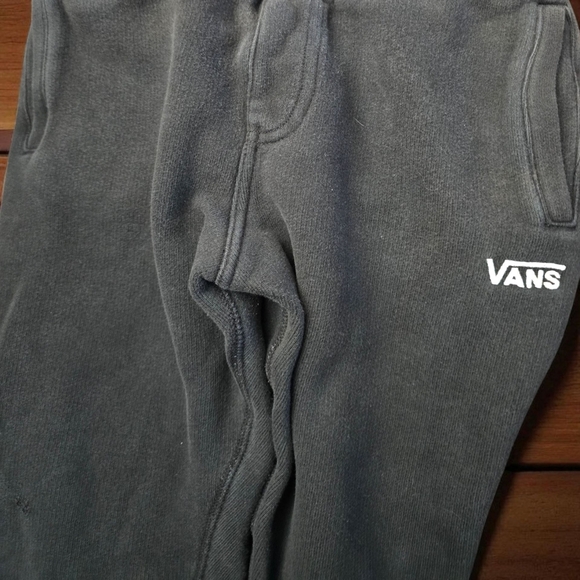 Vans Off The Wall Versa Sweatpants Black Small Comfy Cush Relaxed Fit Pockets - Picture 2 of 13